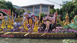 Lotus Throwing Festival Bangkok